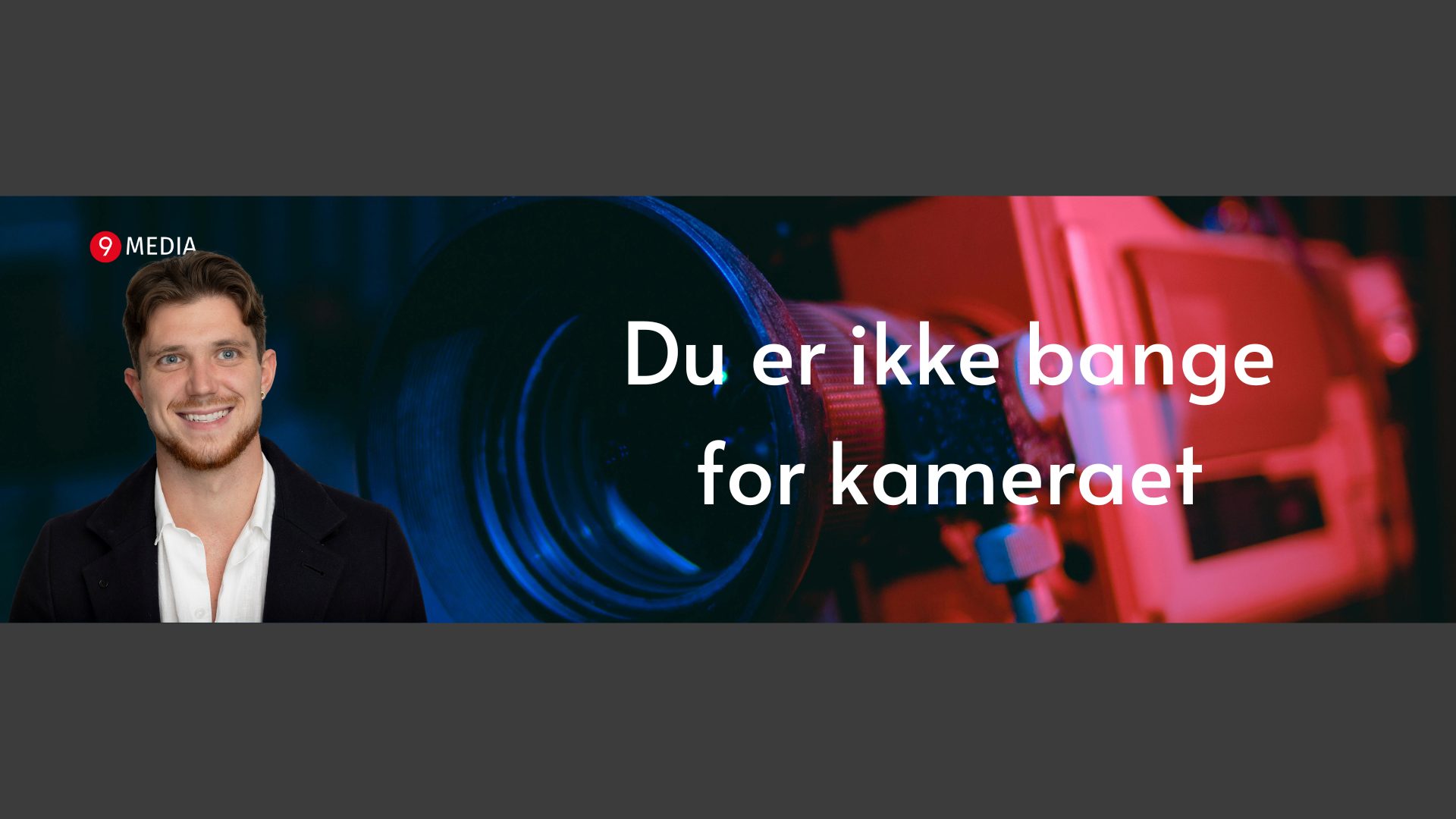Du er ikke bange for kameraet af Christian Pedersen